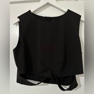 BNWT cropped tank top with cutouts